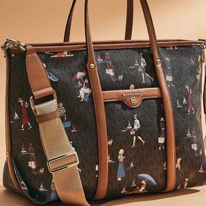 MK the Signature Jet Set Sailor GirlBeck Lrg Tote